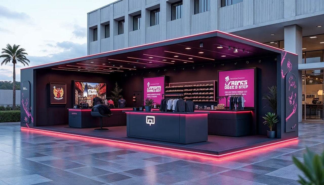 EWC Sport Cup — Retail Stores — Concept Design — Jeddah, Saudi Arabia