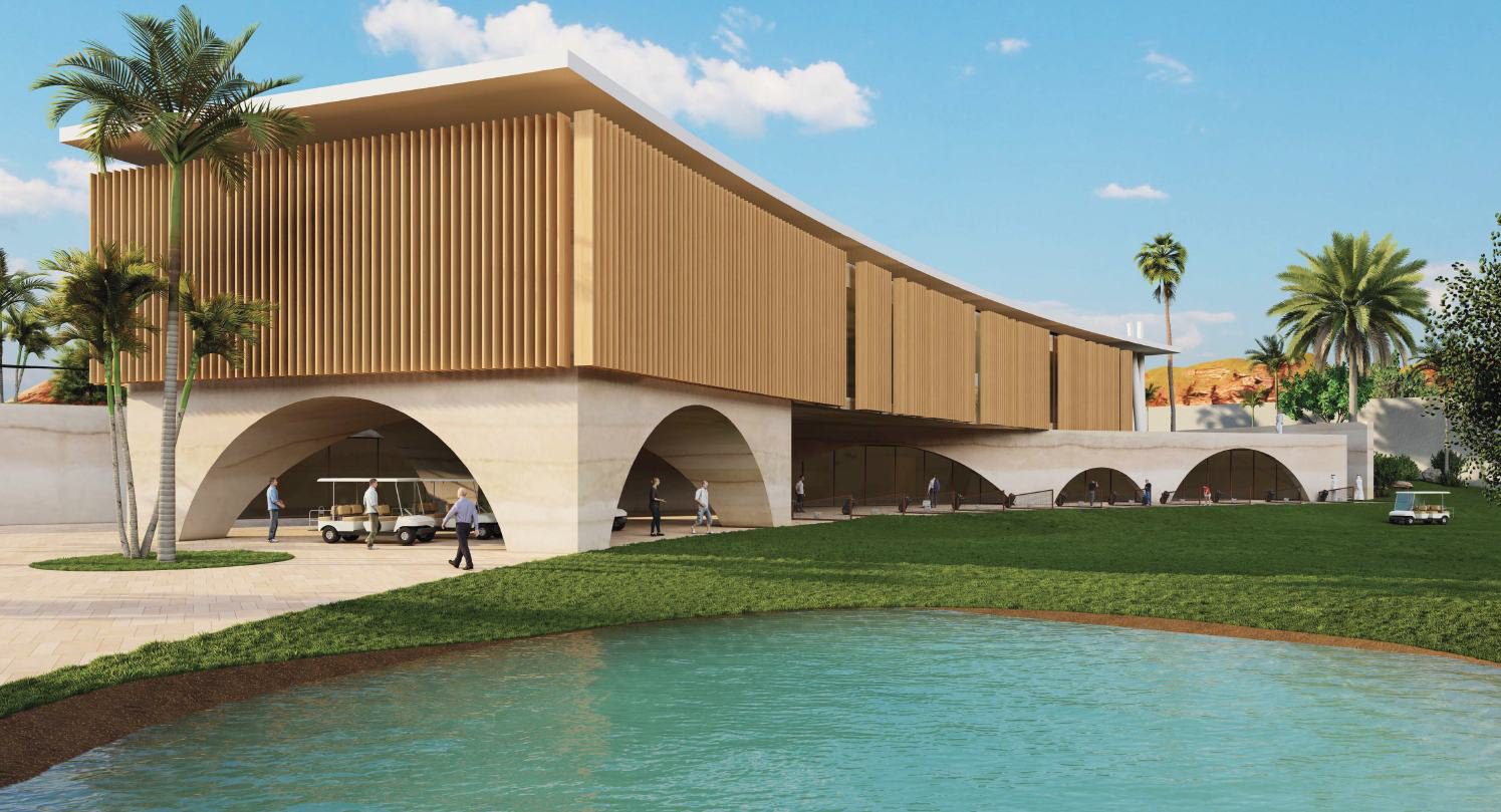 Golf Club Concept — Concept Design — Jeddah, Saudi Arabia