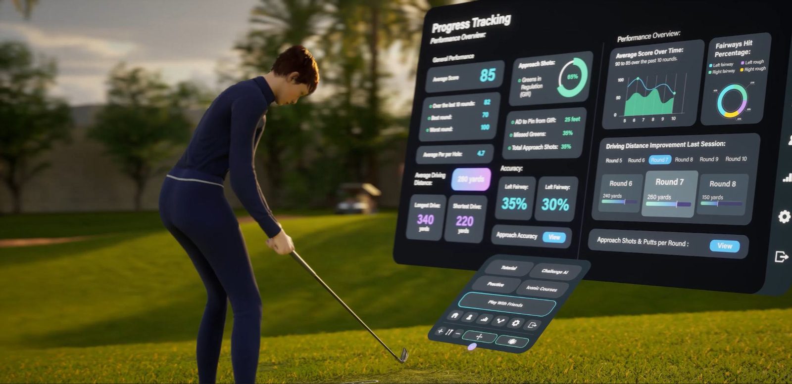 Golf VR Academy — VR & Immersive — Jeddah, Saudi Arabia